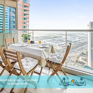 شقة Breathtaking Sea-view In Marina - Palm Views!
